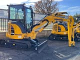 2022 Komatsu PC30MR-5 mini excavator, side view
