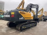 2022 Hyundai HX220HD crawler excavator rear three-quarter view
