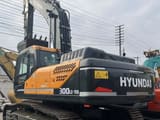 Hyundai 300LC-9S crawler excavator, rear three-quarter view