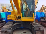 2007 Komatsu PC200-7 crawler excavator front view