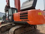 2020 Hitachi ZX350H-5G crawler excavator, rear three-quarter view