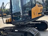 Hyundai HX130 crawler excavator, side view