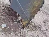 Volvo EC290 Crawler Excavator bucket detail
