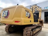2022 Caterpillar 336GC crawler excavator rear three-quarter view
