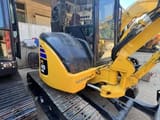 2022 Komatsu PC40MR mini excavator, rear three-quarter view