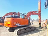 2019 Hitachi Zaxis 210LC crawler excavator, rear three-quarter view