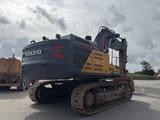 2018 Volvo EC750EL crawler excavator, rear three-quarter view
