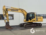 2018 Komatsu PC210LC-11 crawler excavator, side view