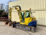 2016 Kubota KX080-4 mini excavator, side view