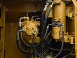2016 Caterpillar 320B crawler excavator hydraulic pump compartment