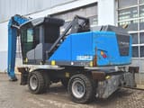 2020 Fuchs MHL320F material handler, rear three-quarter view