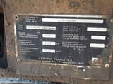 2001 Liebherr R954 B crawler excavator identification plate