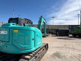 2024 Kobelco SK85MSR-7 DZ mini excavator rear view
