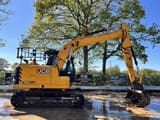 2023 JCB 140X LC crawler excavator, side view