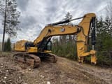 2022 Caterpillar 395-07A crawler excavator side view