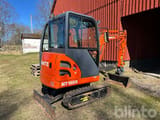 2022 Nante NT 18 DR crawler excavator, front three-quarter view