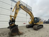2024 Komatsu HB365LC-3EO crawler excavator, side view