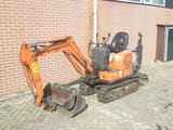 2016 Hitachi ZX10U-2 mini excavator, side view