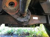 1997 CASE 788 P wheel excavator undercarriage detail