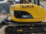 2022 Caterpillar 308D CR mini excavator side view