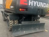 2023 Hyundai R210W-9S wheel excavator rear view