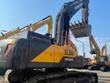 2024 Volvo EC380 crawler excavator, rear three-quarter view