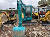 2021 Kubota U35 mini excavator, front view