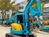 2023 Kubota U40 mini excavator, three-quarter view
