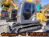 2023 Kobelco SK75 Super crawler excavator, side view