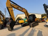 2020 Sany SY215C crawler excavator, front three-quarter view