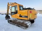 2006 Hyundai 140LC-7 crawler excavator, rear three-quarter view