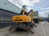2010 Liebherr A924C material handler rear view