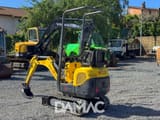 2012 Wacker Neuson 803 mini excavator, rear three-quarter view