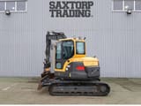 2013 Volvo ECR88 PLUS mini excavator, side view