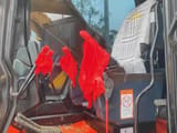 2022 Sany SY215C crawler excavator interior cab view