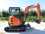 2025 Hitachi Zaxis 33U mini excavator, side view