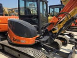 2020 Hitachi Zaxis 50U mini excavator, side view