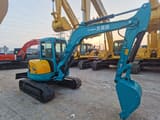 2022 Kubota KX155 mini excavator, side view