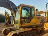 Volvo EC140BLC crawler excavator, side view