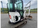 2020 Bobcat E20Z mini excavator, rear three-quarter view