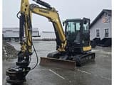 2020 Yanmar SV60-A mini excavator, side view