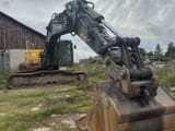 2005 Volvo EC360BCL crawler excavator, front three-quarter view