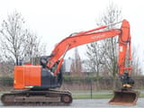 2018 Hitachi ZX225 crawler excavator, side view
