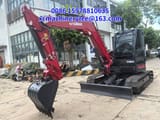 2024 Yanmar 85VIO crawler excavator, front three-quarter view