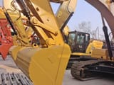 2024 Caterpillar 326GC crawler excavator, close-up of boom and bucket