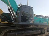 2017 Kobelco SK350D crawler excavator, side view