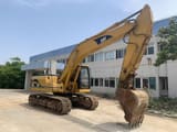 2015 Caterpillar 320BL crawler excavator, side view
