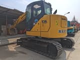 2016 Sumitomo SH75 mini excavator, rear three-quarter view