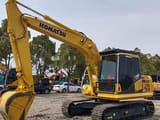 2019 Komatsu PC130 crawler excavator, side view