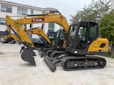 2026 XCMG XE75GA mini excavator, side view